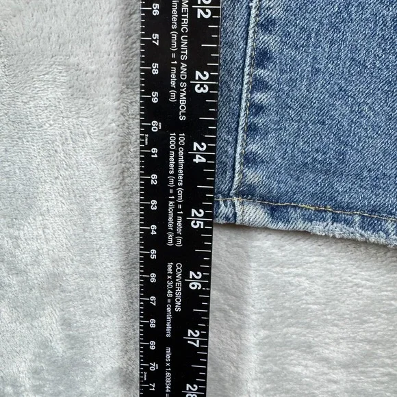 Todd Snyder Jeans Mens 28x32 (28x25) Blue Denim Straight Stretch 5 Pocket NYC